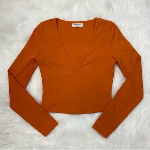 Aritzia contour vneck longsleeve by their Babaton brand